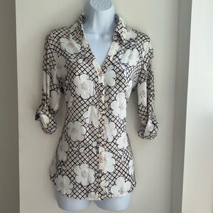 Express floral blouse